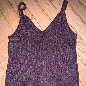 American Eagle knitted cropped tank top